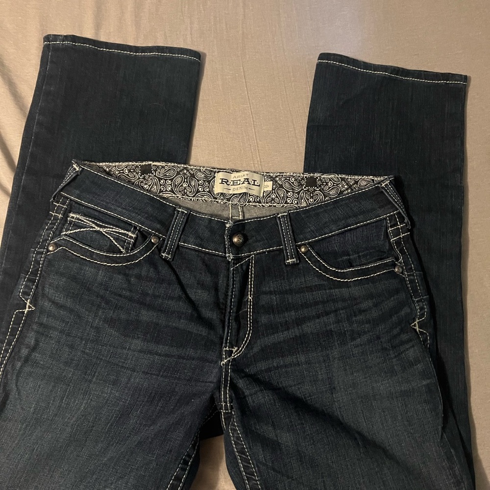 Ariat Women's Deep Indigo Boot Cut Jeans